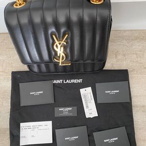 Saint Laurent Medium Vicky shoulder bag